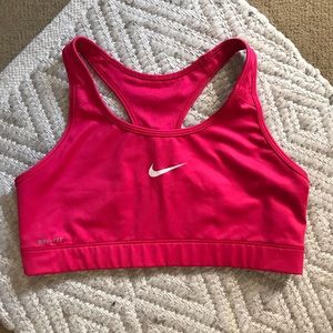 Nike dri fit sports bra